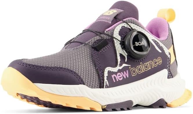 Беговые кроссовки New Balance Kids Dynasoft Trail Magic V1 Boa, Zinc/Interstellar/Solar Flare