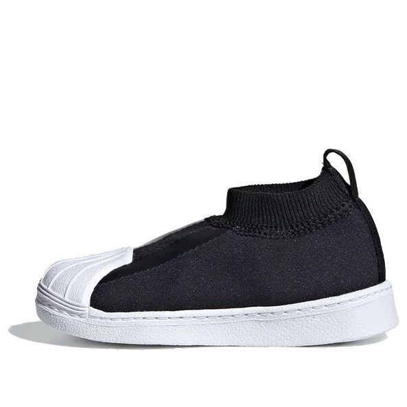 

Кроссовки оригинальные superstar 360 носок l Adidas, черный