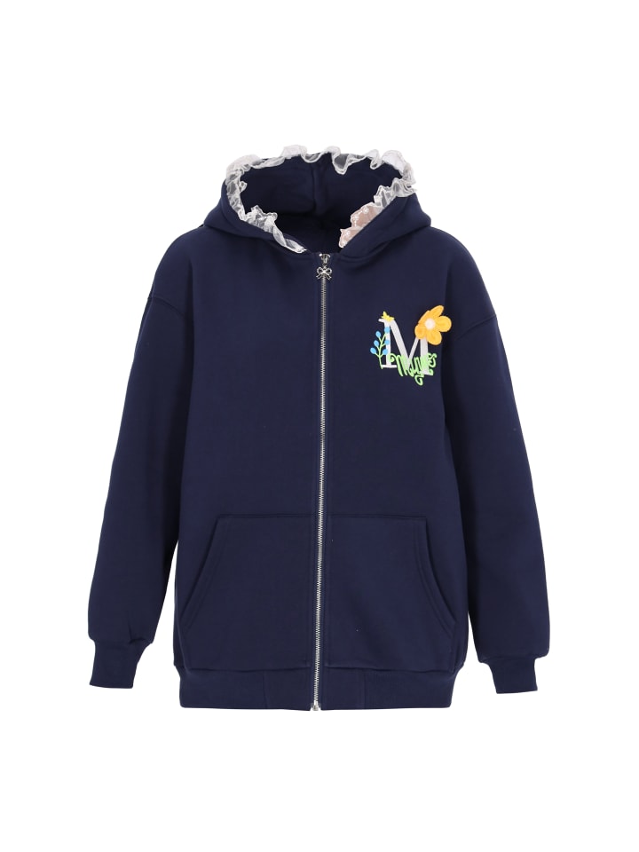 

MyMo Женская толстовка темно-синего цвета