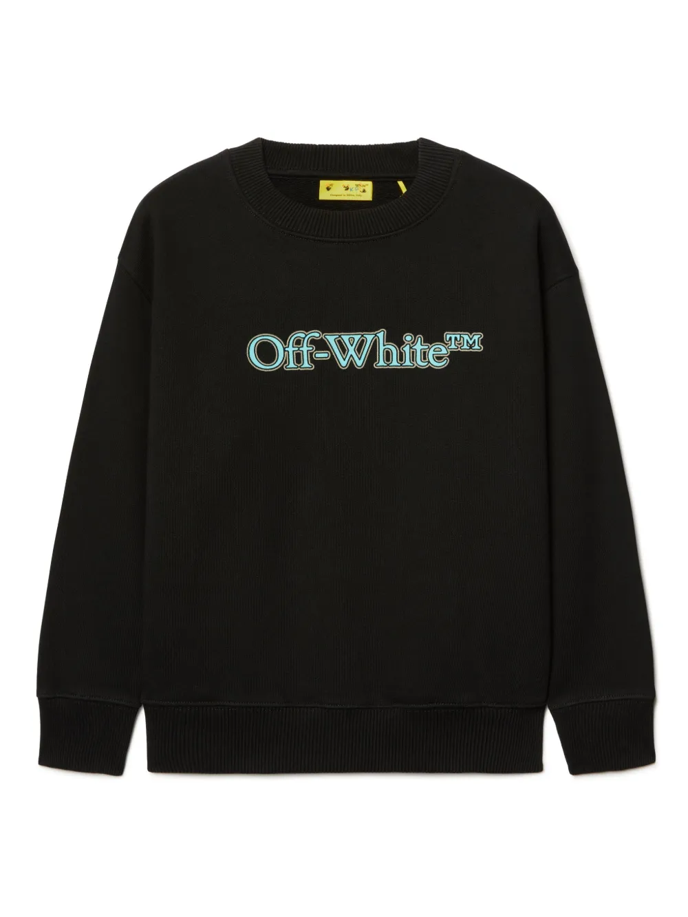 

Толстовка Big Bookish OFF-WHITE KIDS, черный