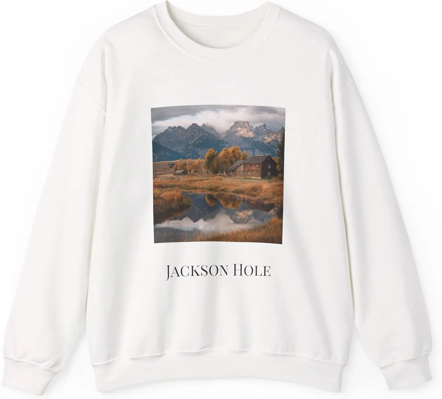 Толстовка Jackson Hole, уютный унисекс-крю