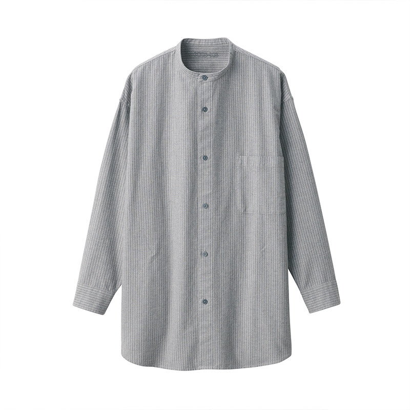 

Рубашка унисекс Muji Labo с длинными рукавами, серый