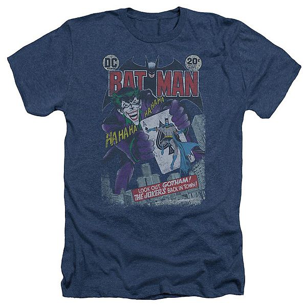 

Футболка Batman 251 distressed adult heather Licensed Character