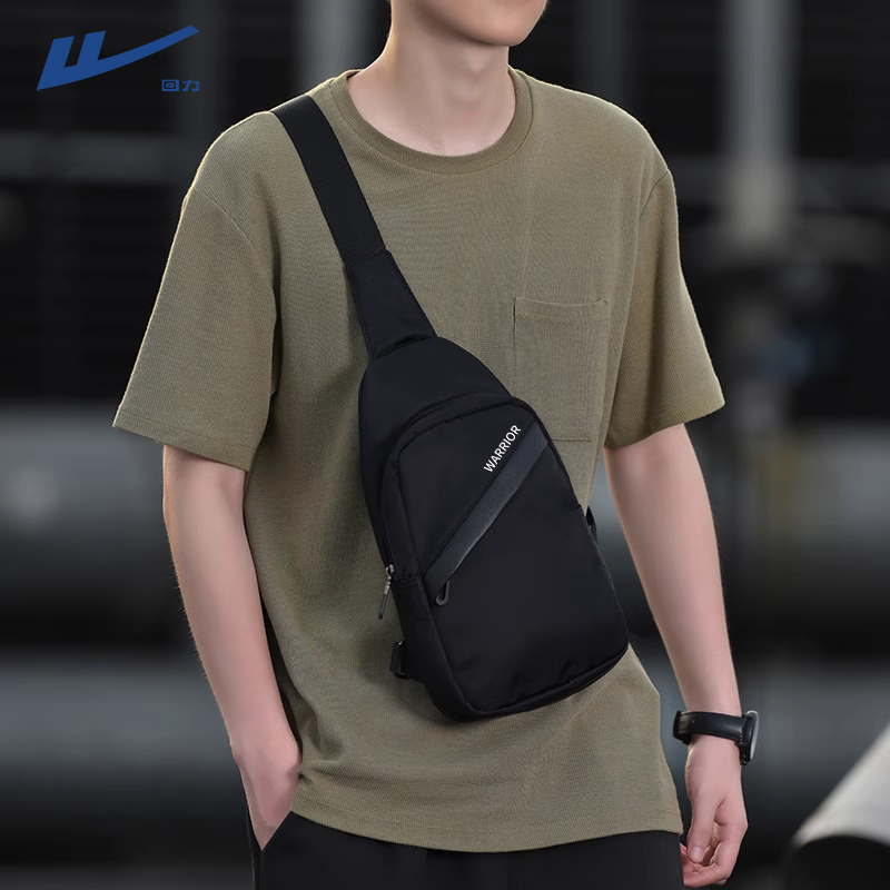 

WARRIOR Сумка-слинг Oxford для мужчин, черная