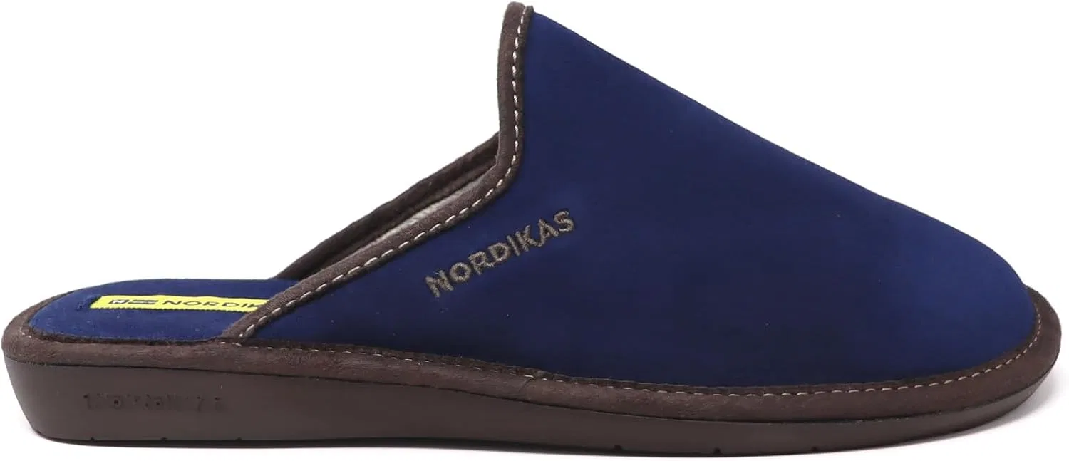 Мужские открытые тапочки Nordikas Top Line Nordikas Мягкие тапочки с нескользящей подошвой. Сделано в Испании. Подошва с эффектом памяти, Indian