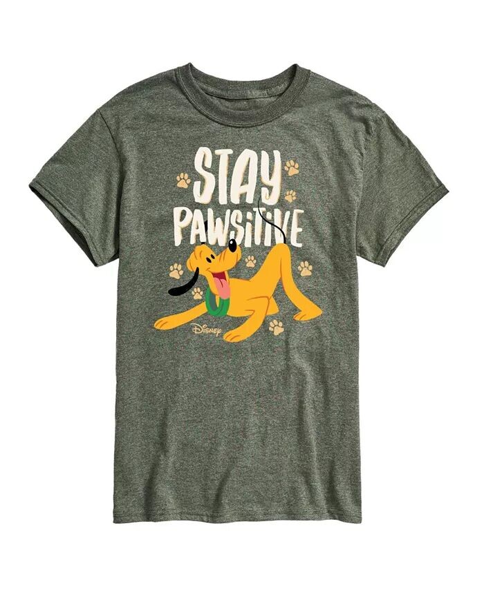 

Мужская футболка с коротким рукавом Hybrid Apparel Disney Pluto AIRWAVES, зеленый