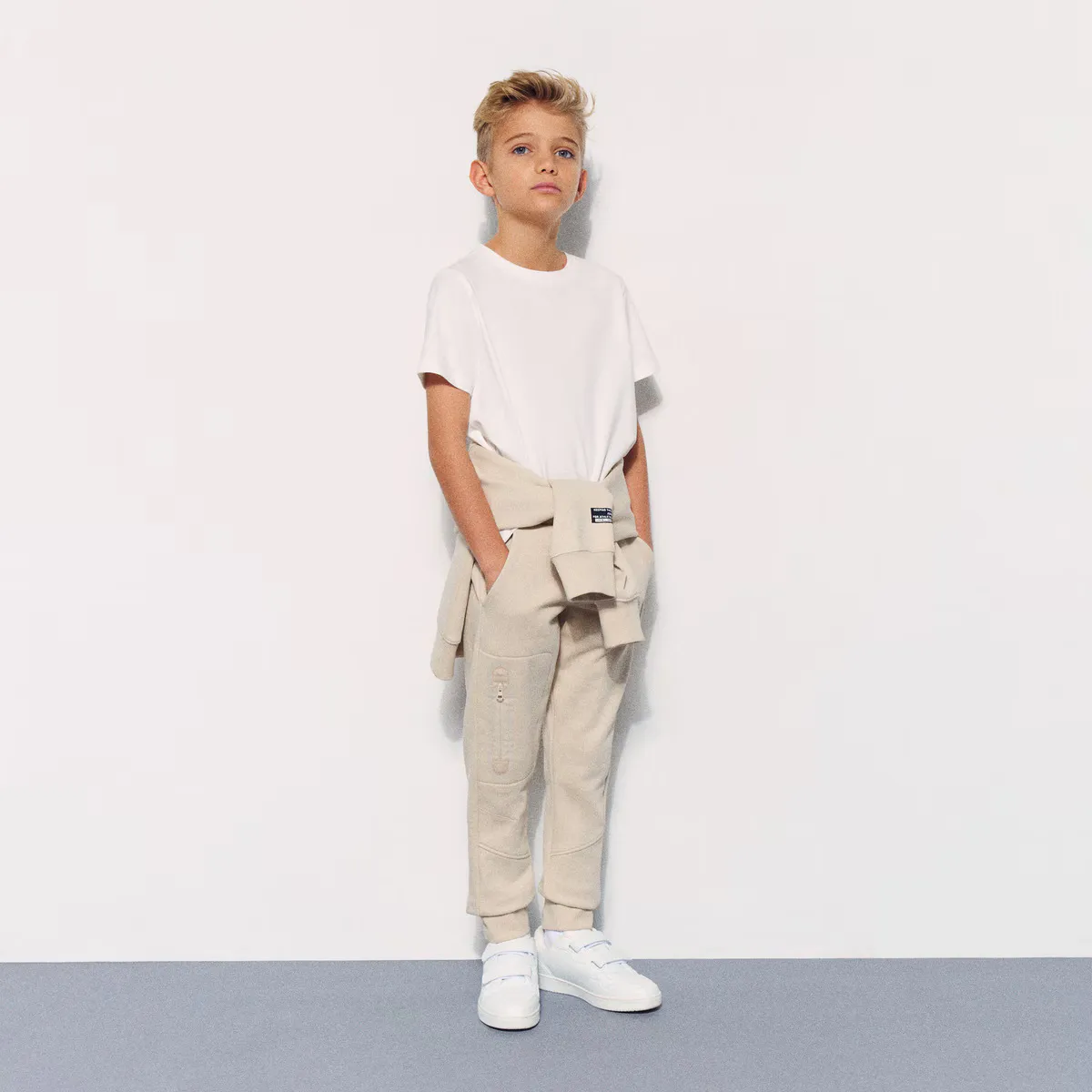 

Boy's Sportcasual длинные брюки с манжетой Boomerang, бежевый
