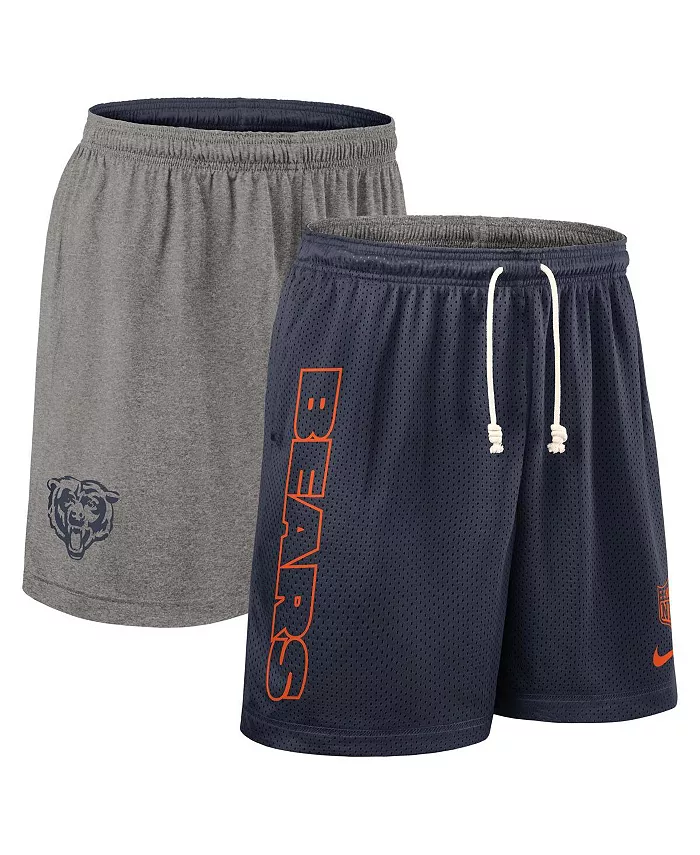 

Мужские синие реверсивные шорты Chicago Bears Sideline Performance Nike