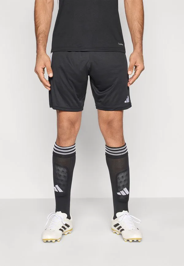Шорты tiro 26 essentials, спортивные шорты Adidas Performance, Black/White