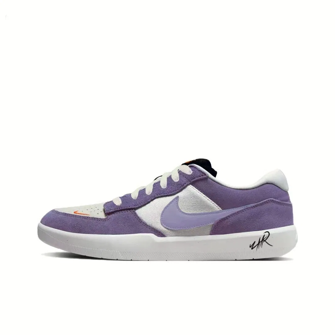 Кеды Nike SB Force 58 Purple White — фото 3
