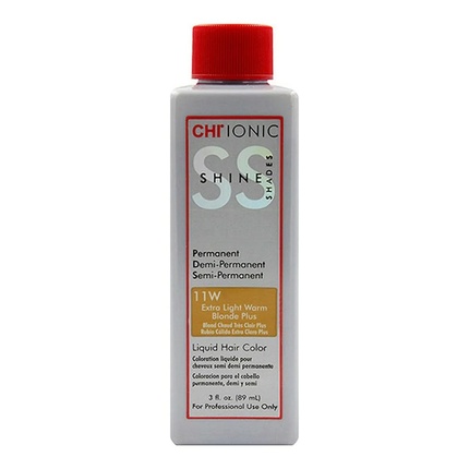 

CHI Ionic Shine Shades Жидкая краска для волос унисекс 3 унции 11w Extra Light Warm Blonde Plus