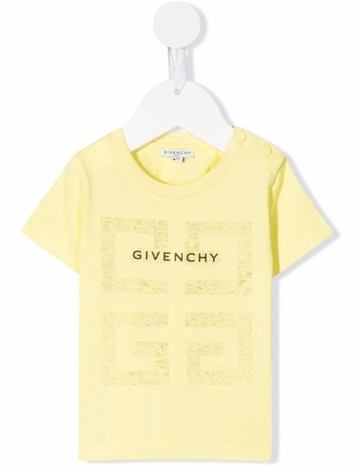 

Givenchy Kids футболка с логотипом, желтый