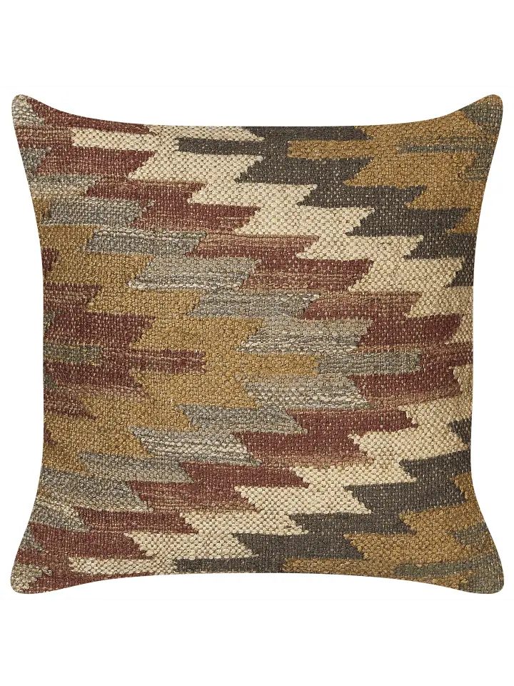 

Декоративная подушка Beliani Deko DEEPOR, цвет bunt/beige/rot