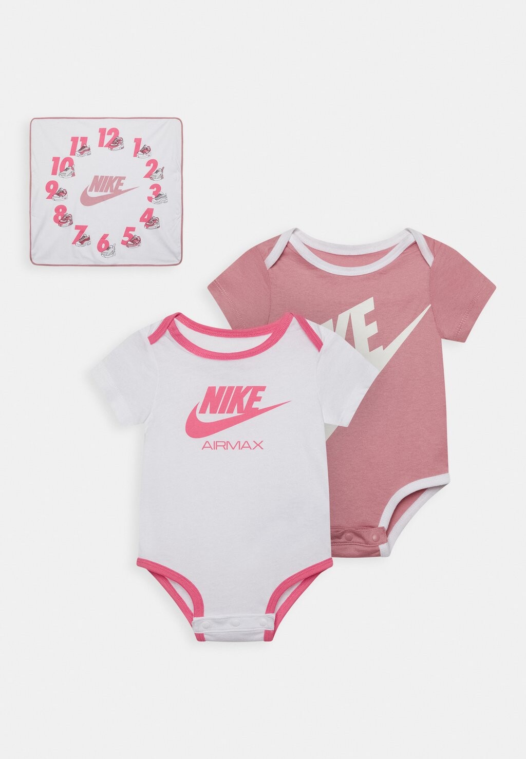 

Комплект GIFTING NEW MILESTONE BLANKET 2-PACK SET Nike Sportswear, цвет pinksicle