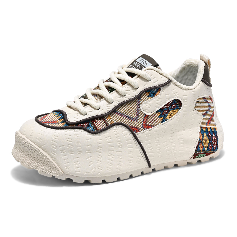 

Green feet Износостойкие амортизирующие кросcовки мужские низкие белые, цвет White