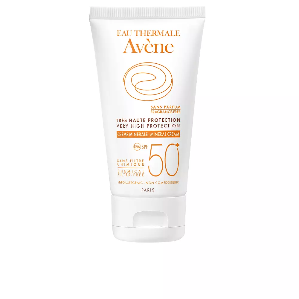 

Солнцезащитный крем Crema Mineral De Muy Alta Protección Spf50+ Avène, 50 мл