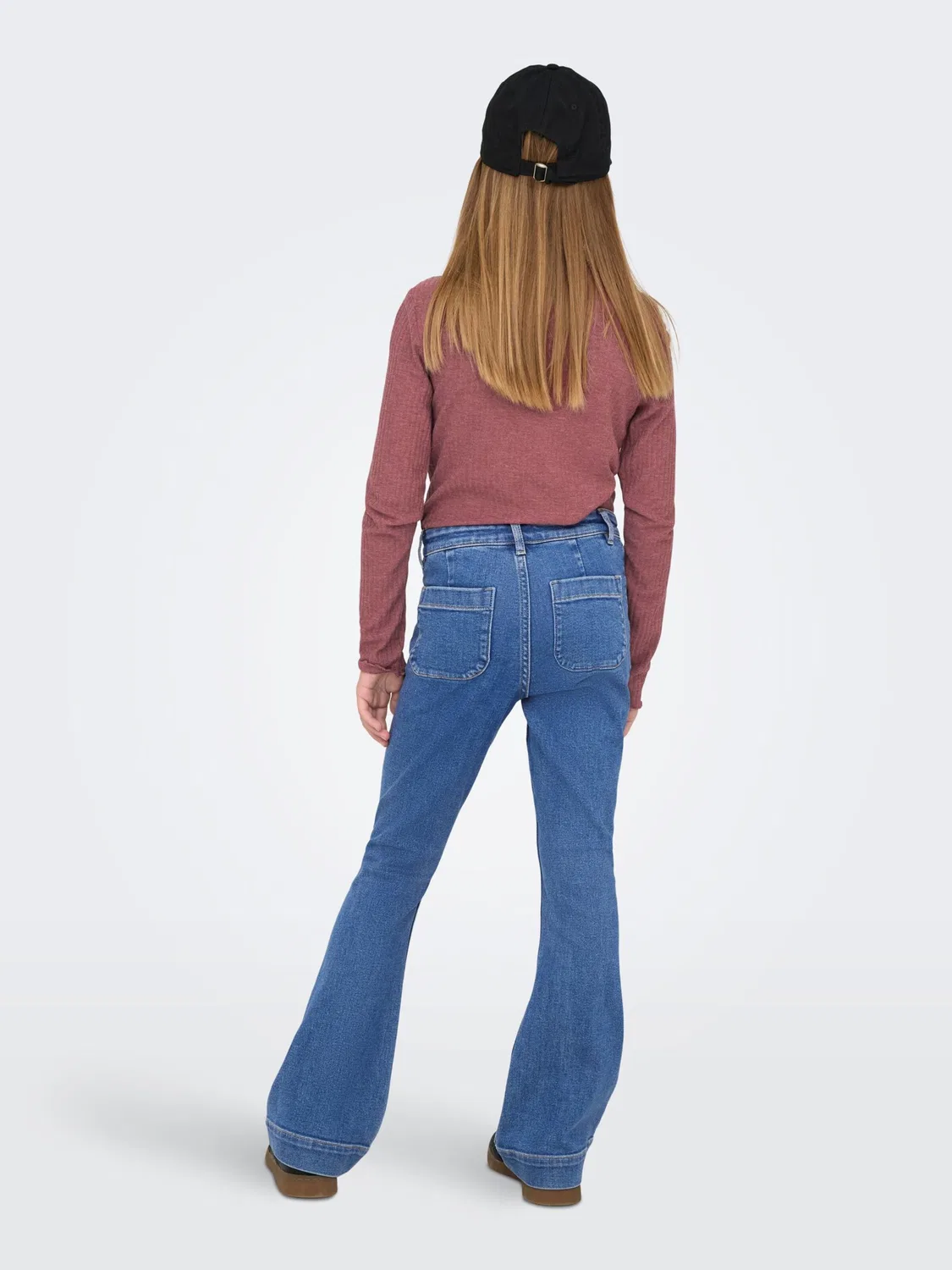 Расклешенные джинсы 'KOGMadison' Only Girls, Blue — фото 4