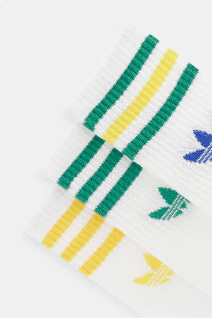 Носки 3 шт Adidas Originals, бежевый — фото 2