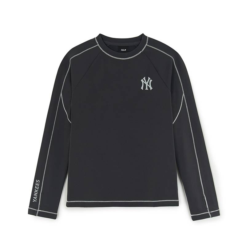 Футболка new york yankees fw25 для детей MLB KIDS, серый
