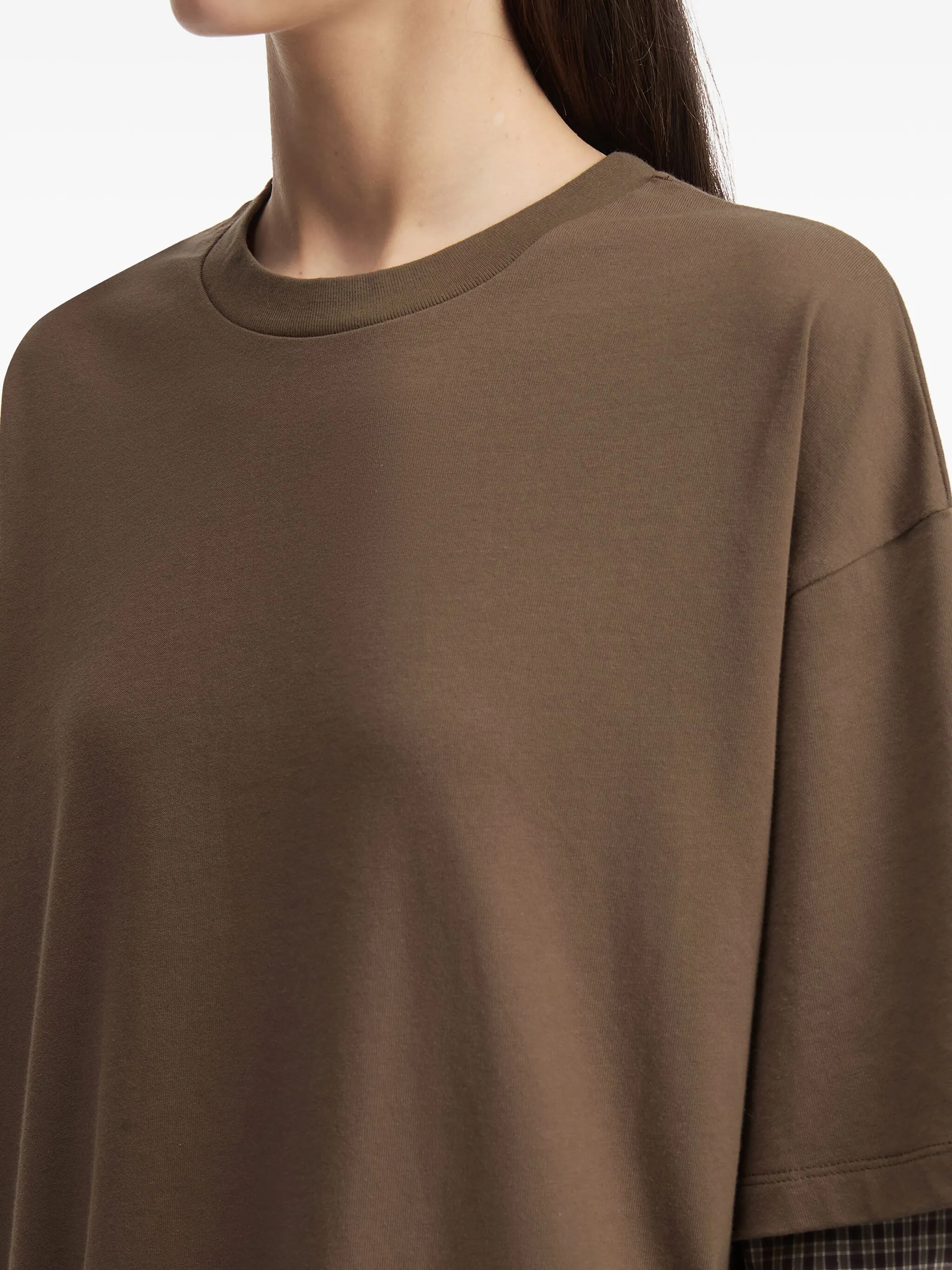 

Футболка с круглым вырезом B+Ab, коричневый