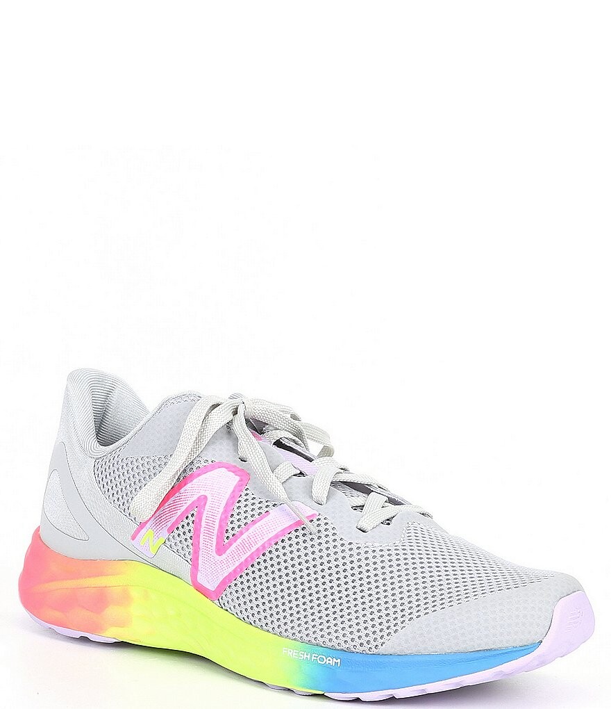 

Кроссовки New Balance для девочек Fresh Foam Arishi V4 (молодежные), серый