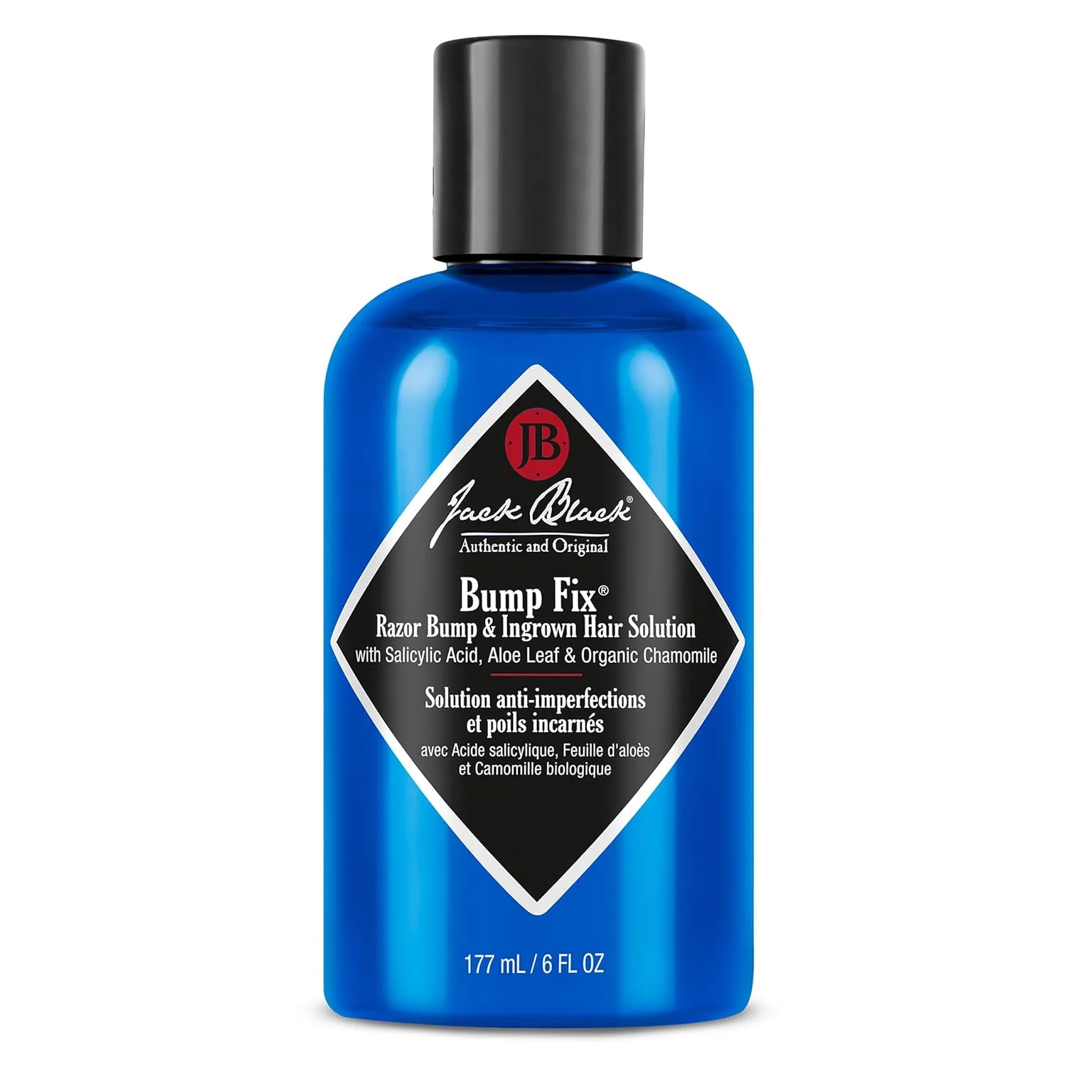 Jack Black Bump Fix, 6 Fl. Oz. - средство от акне, раздражения после бритья и вросших волос - увлажняющее средство от акне для лица, лосьон после бритья от раздражения, сыворотка от вросших волос для мужчин