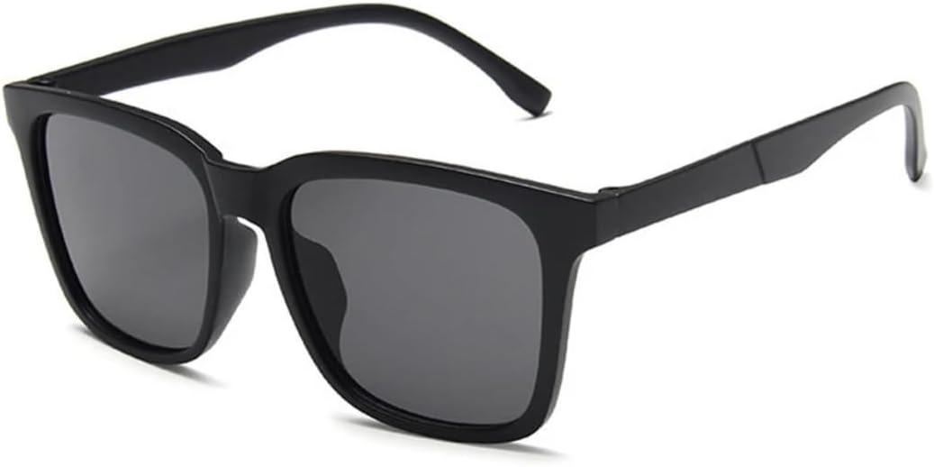 

Солнцезащитные очки с защитой UV400 | Большая оправа, линзы конфетных цветов | Для женщин и мужчин, для занятий спортом на открытом воздухе и вождения DSVIGF, Matte Black Gray