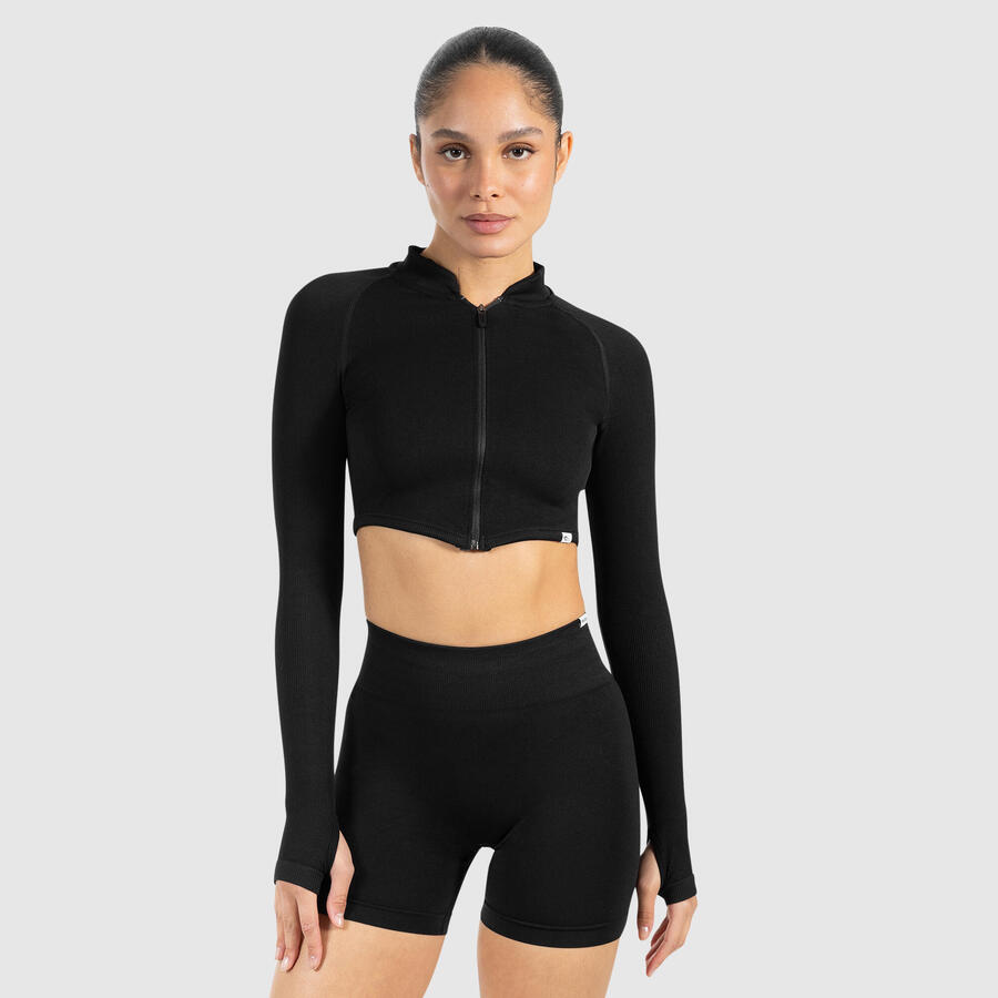 

SMILODOX Женская укороченная куртка Harly Black