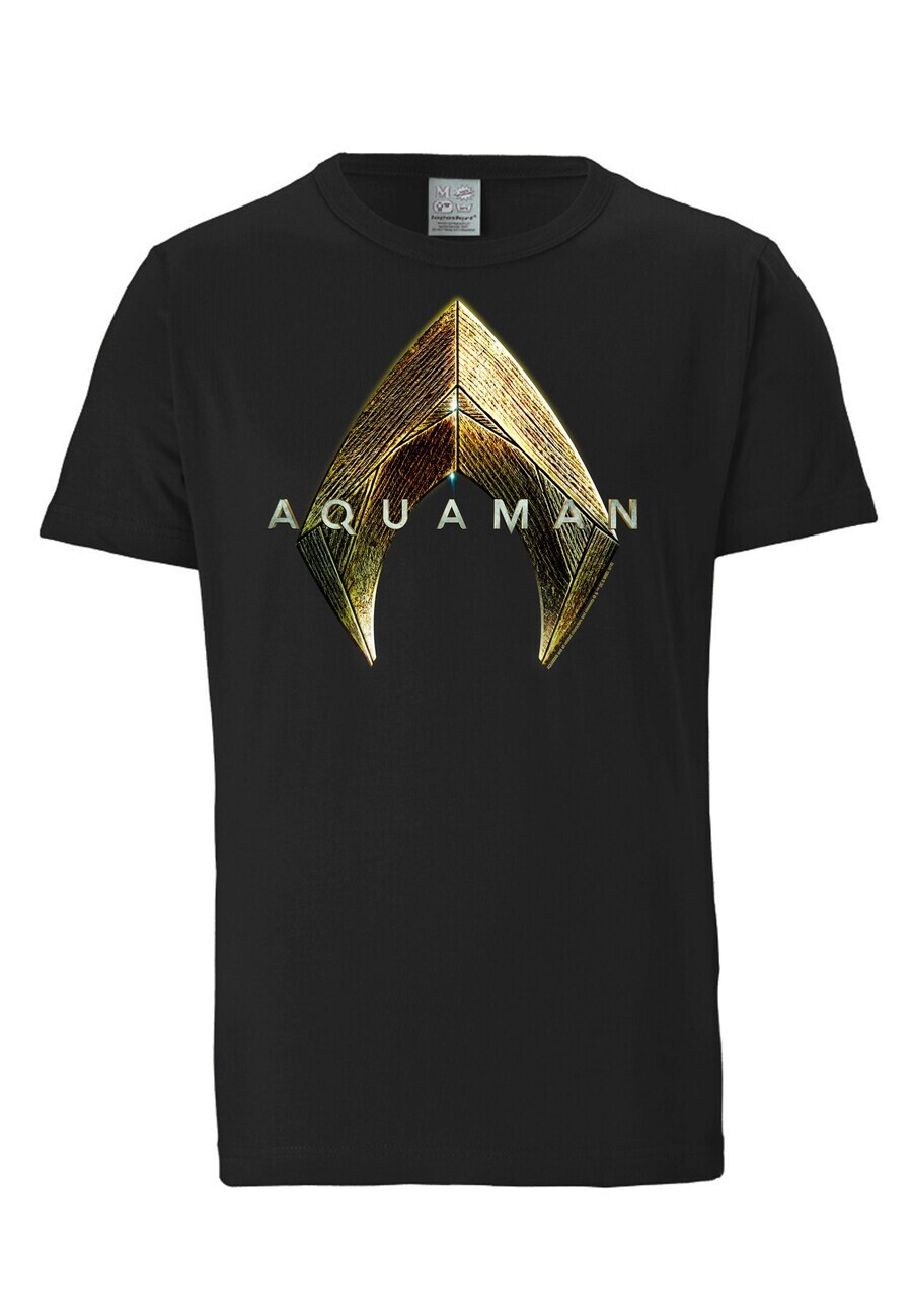 

Футболка LOGOSHIRT Shirt DC Comics - Aquaman Logo, черный
