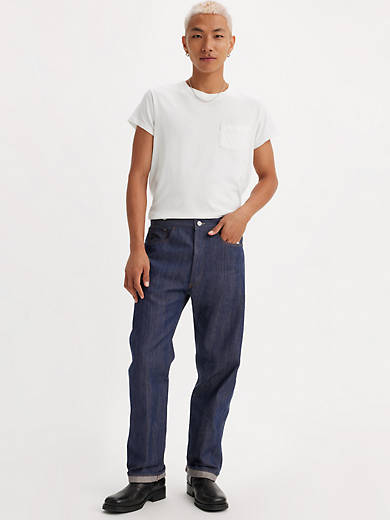 

1890 XX501 Оригинальные мужские джинсы Levi's, цвет 1890 Selvedge - Dark Wash - Non-Stretch