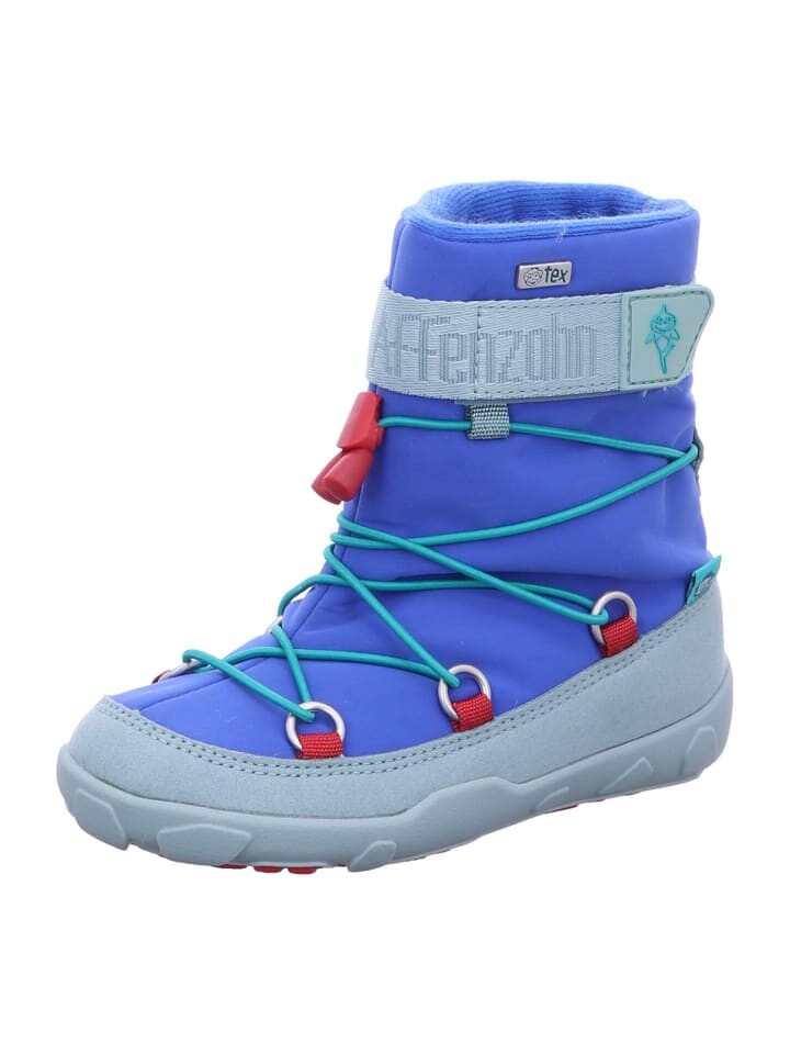 

Сапоги Affenzahn Jungen Stiefel Vegan Snowy Hai, синий