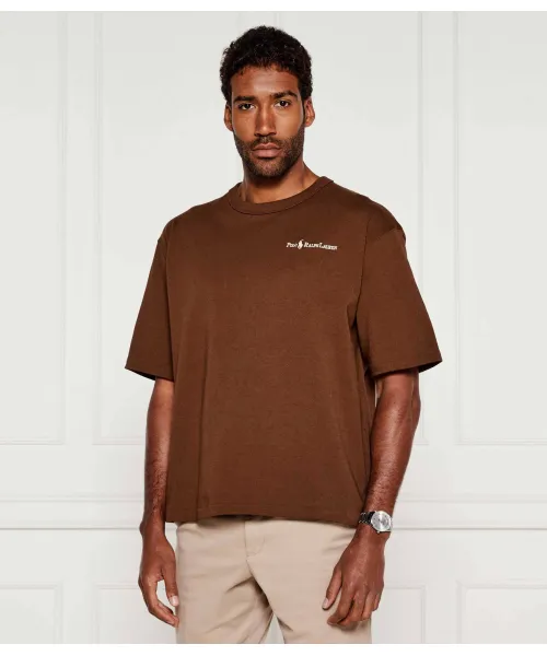 

Футболка Relaxed fit Polo Ralph Lauren, коричневый