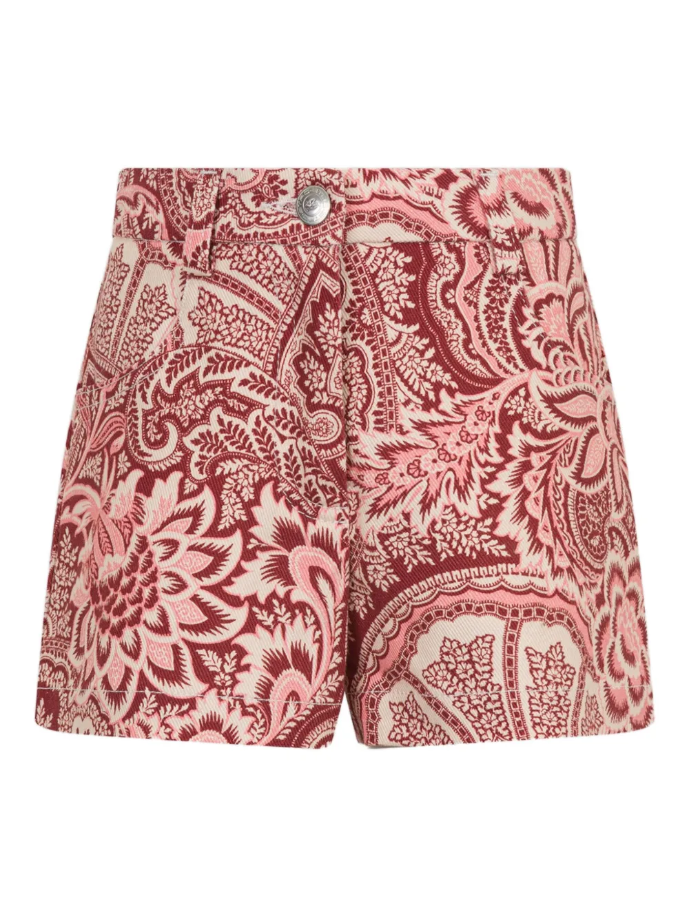 

Шорты с принтом пейсли ETRO KIDS, розовый