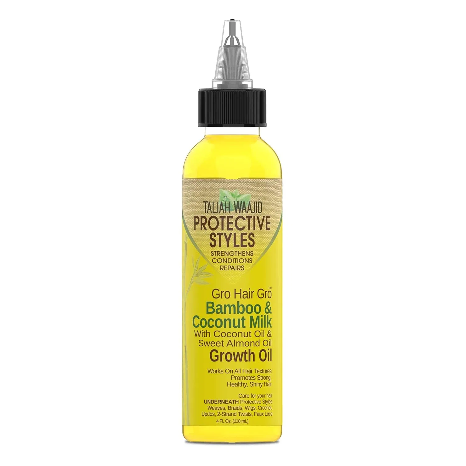 Масло для роста волос «Protective Styles Growth Oil» от Taliah Waajid, 118 мл Taliah Waajid Black Earth Products — фото 3