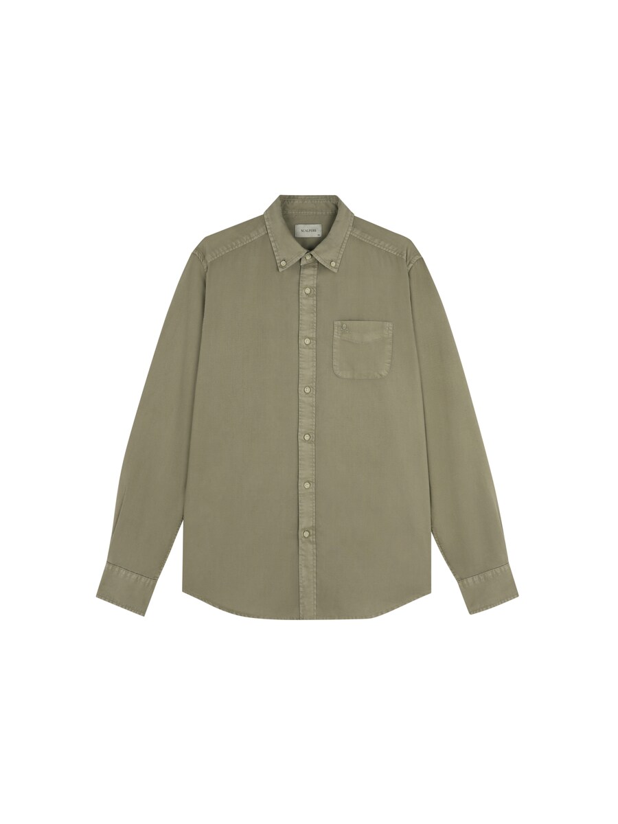 

Рубашка Scalpers, цвет Green/Khaki