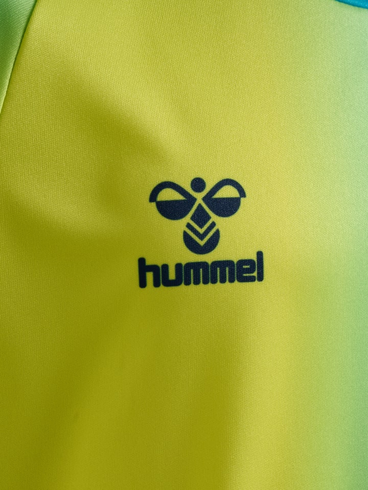 Hummel Детская футболка Hmlshimmer в цвете LIMEADE — фото 3