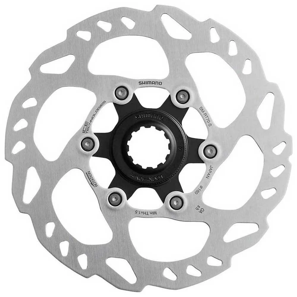 

Тормозной диск Shimano SM-RT70 CL Ice Tec E, серебряный