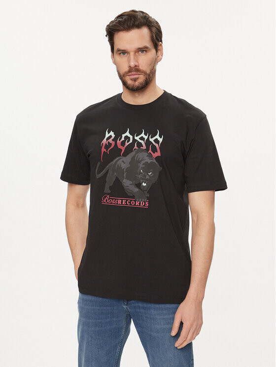 

Футболка стандартного кроя Boss, черный