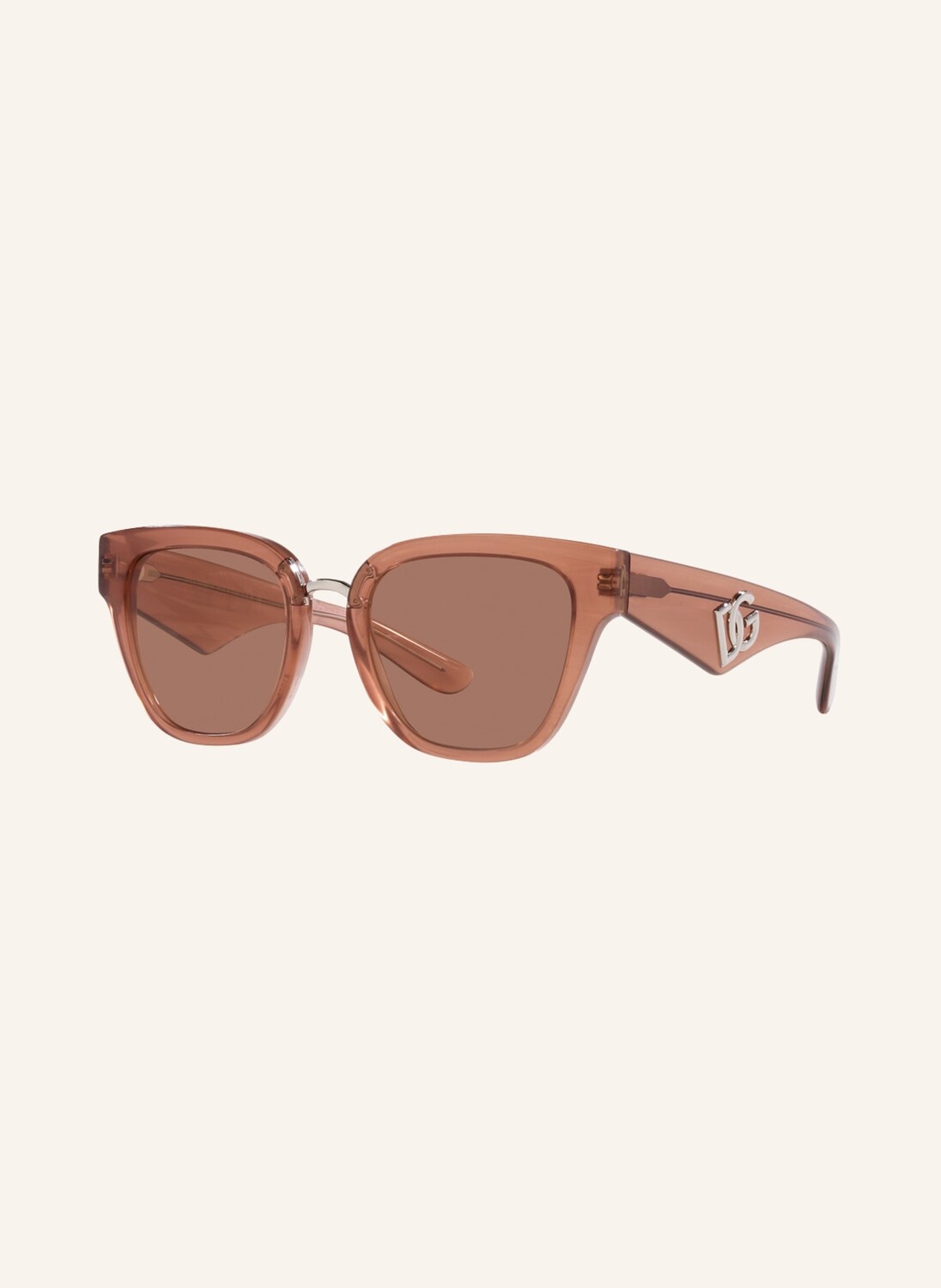 

Солнцезащитные очки dg4437 DOLCE & GABBANA, цвет 3411/3 - BRAUN/BRAUN