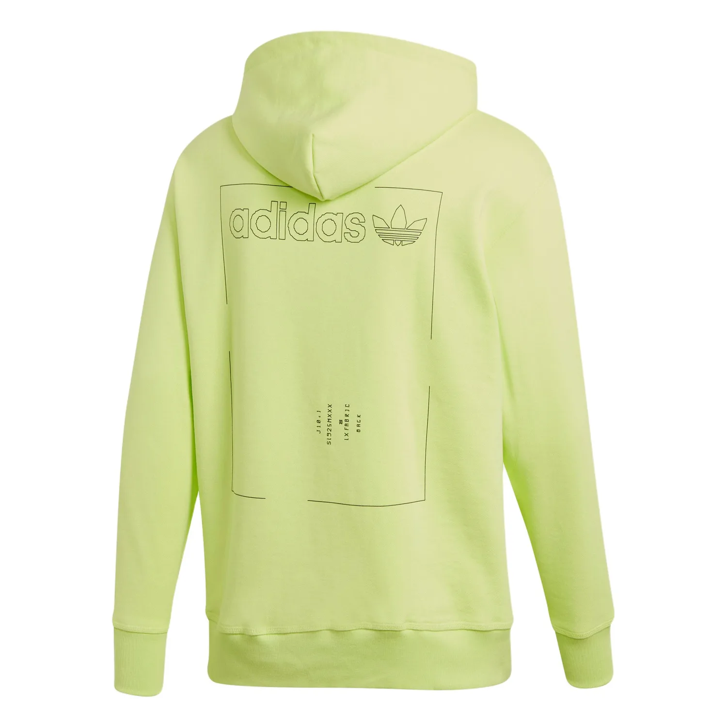 Свитшот мужской KAVAL Adidas Originals, Semi-Frozen Yellow — фото 3