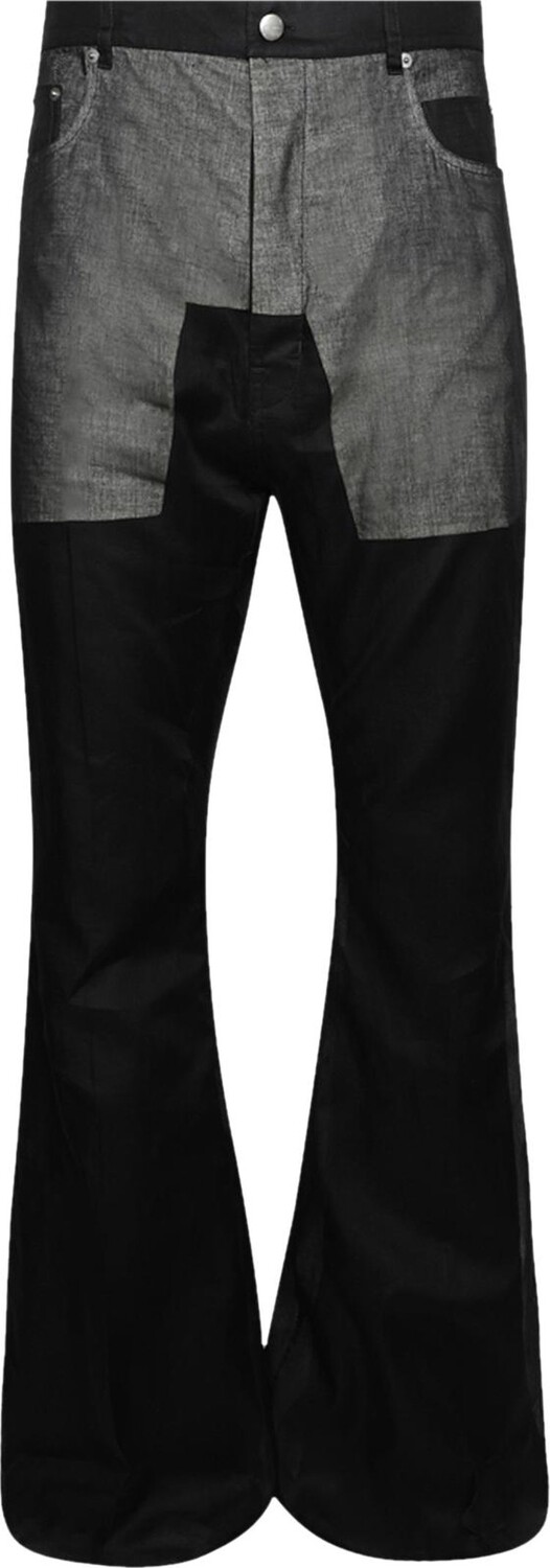 

Брюки Rick Owens Bolan Bootcut 'Black', черный