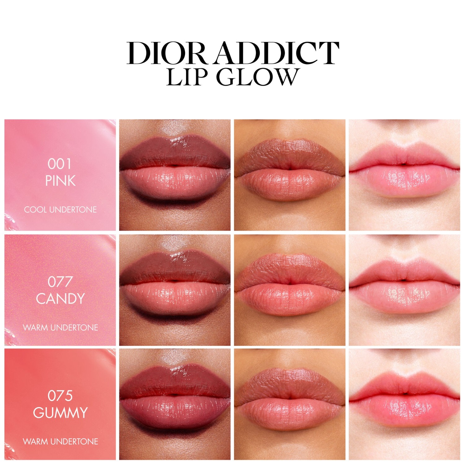 Бальзам для губ dior addict lip glow Dior, 075 - gummy, вес 3.2 гр. — фото 4