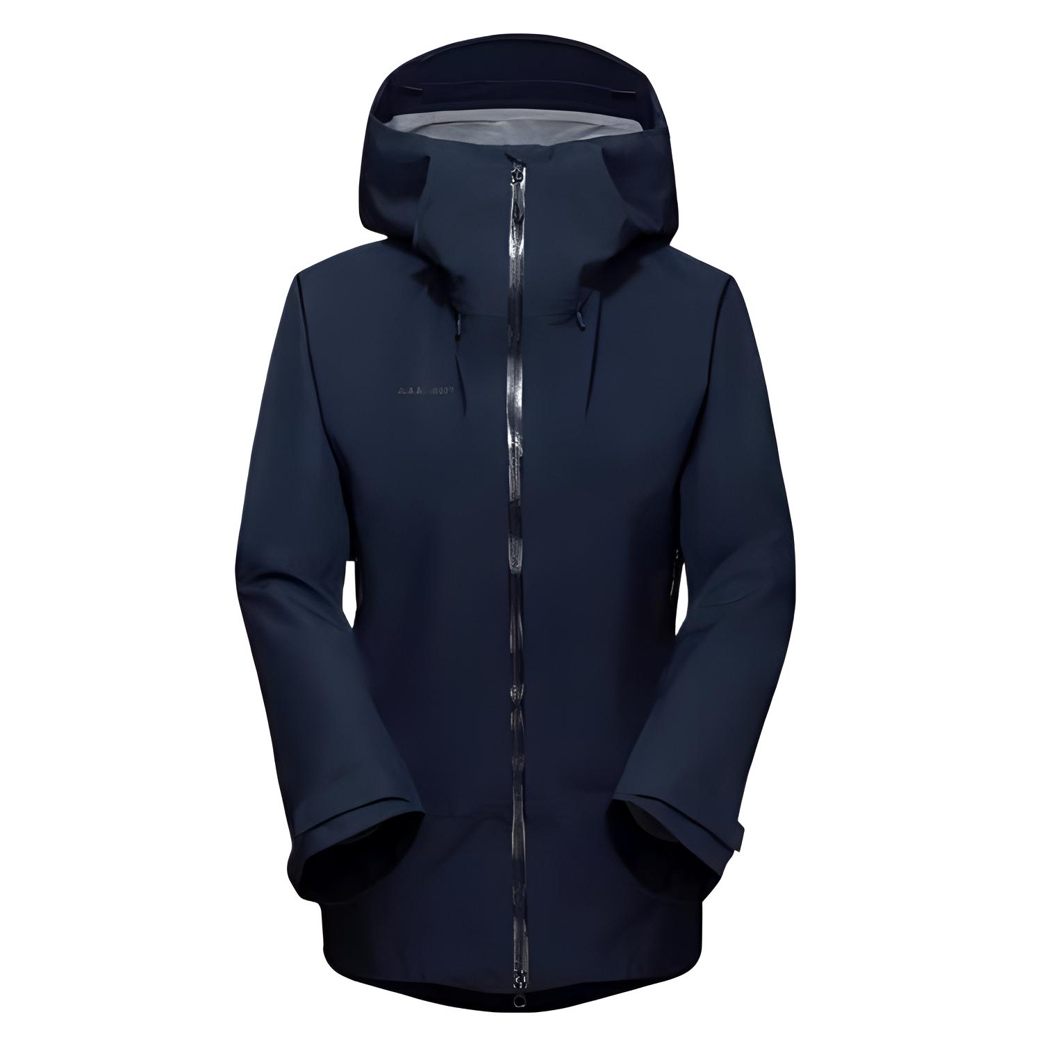 

Водонепроницаемая и ветрозащитная утепленная ветровка Women's Deep Sea Blue-Black MAMMUT