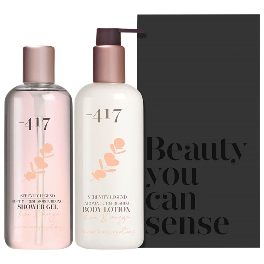 

Гель для душа -417 Soft & Fresh Moisturizing Shower Gel, Kiwi & Mango Shower Gel 350 ml + Body Lotion 350 ml / 1 Stk.