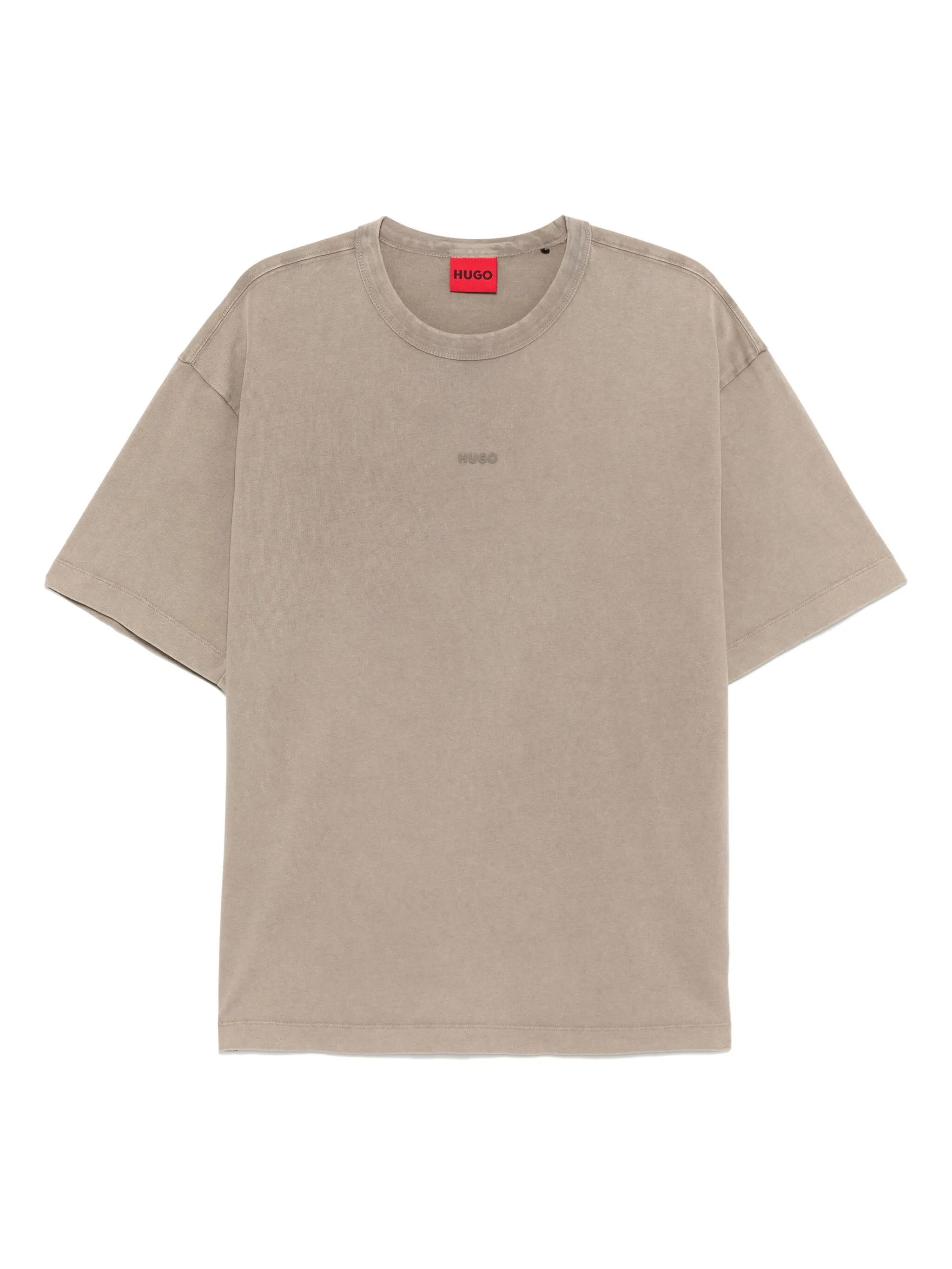 

Футболка с логотипом Hugo, коричневый