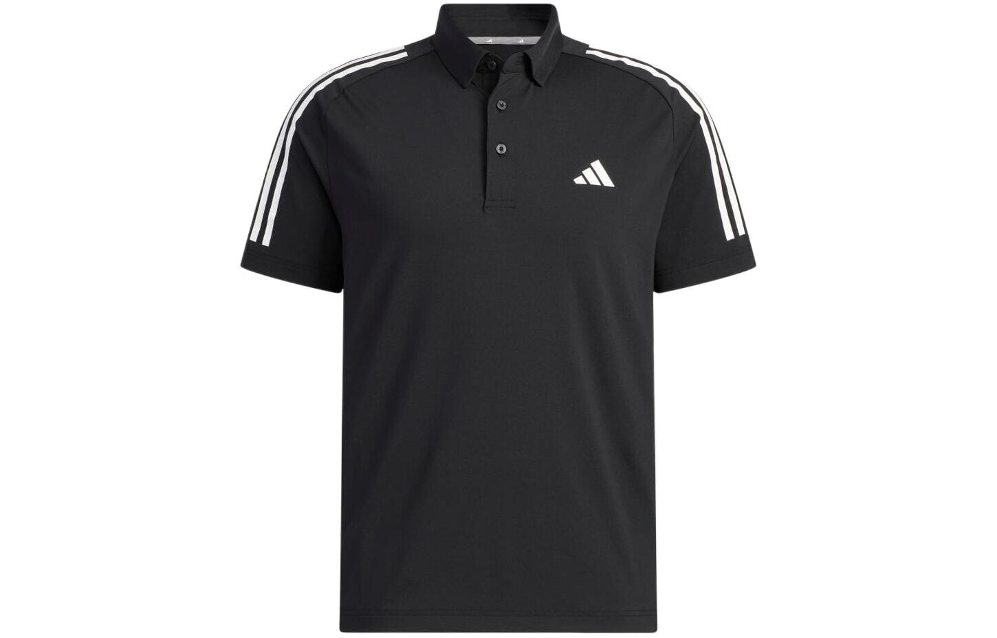 

Рубашка поло мужская черная Adidas, черный