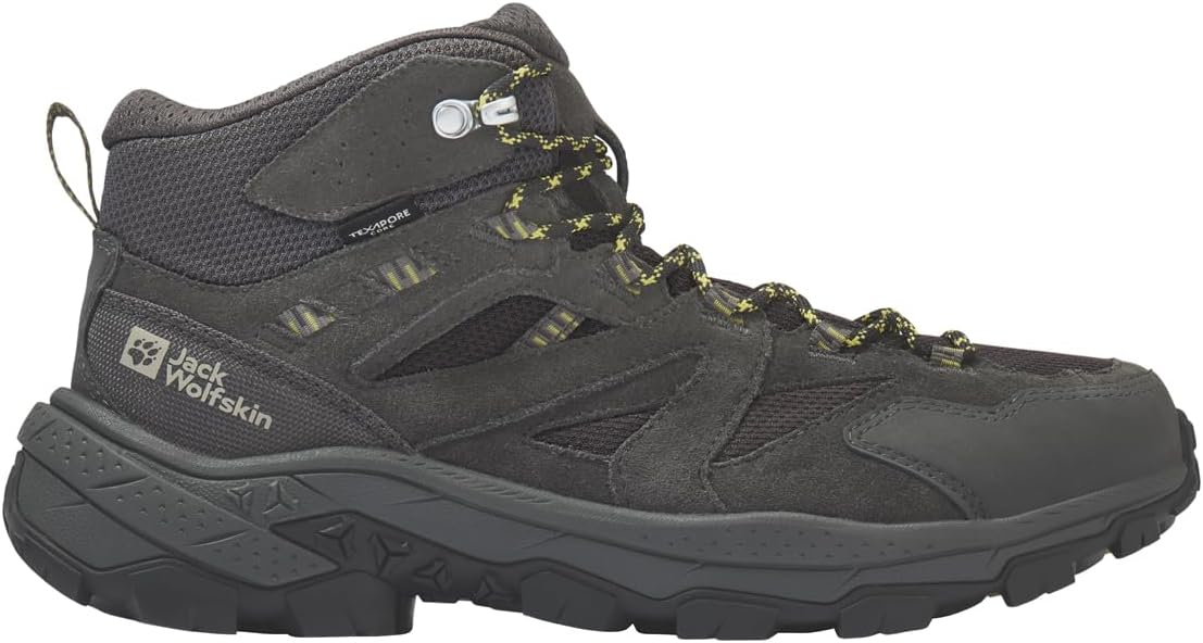 Мужские походные кроссовки Jack Wolfskin Vojo Tour Texapore Mid M, Slate — фото 2