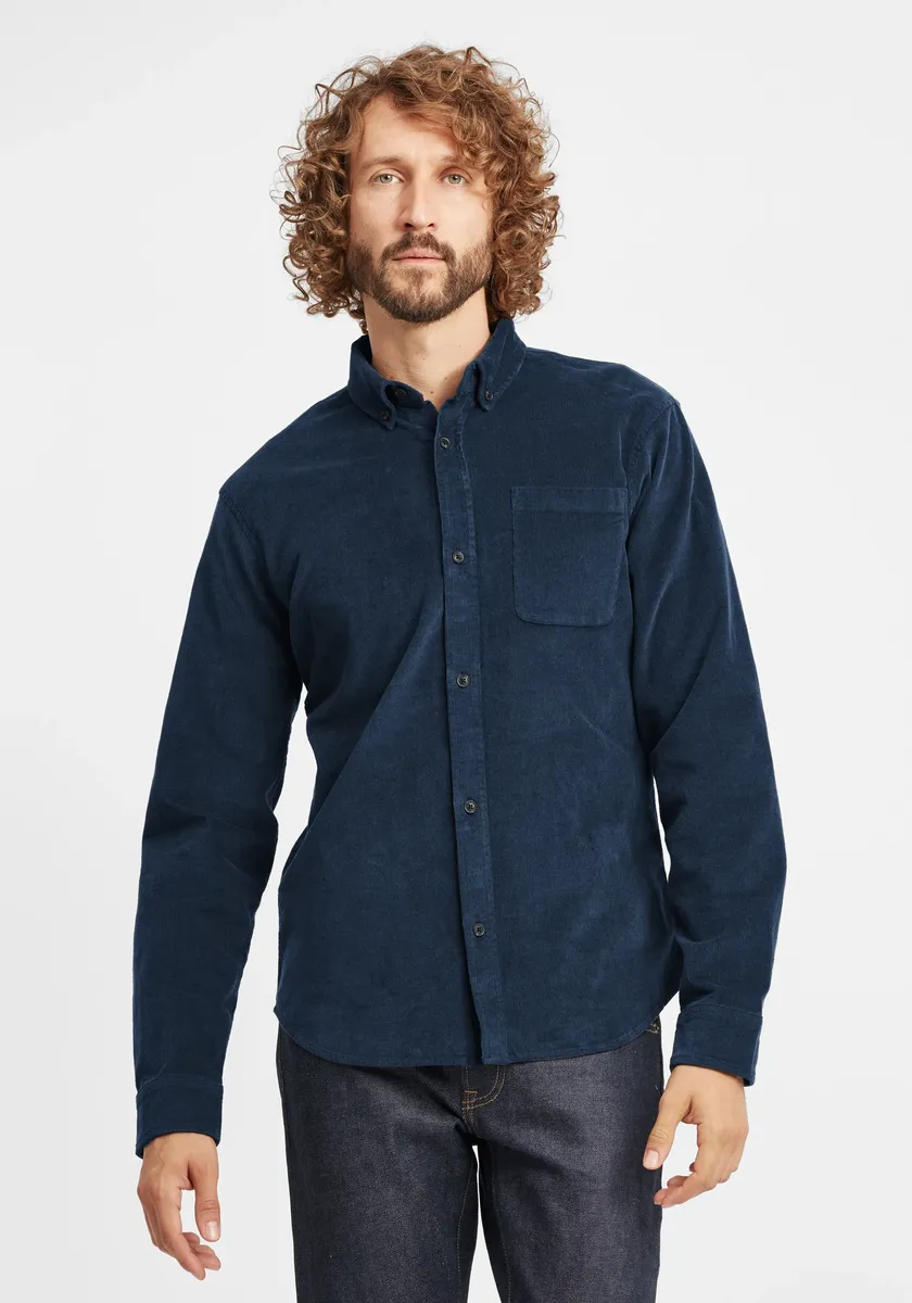 

Рубашка с длинными рукавами из смесового материала "BLEND BHClody", цвет Dress Blues
