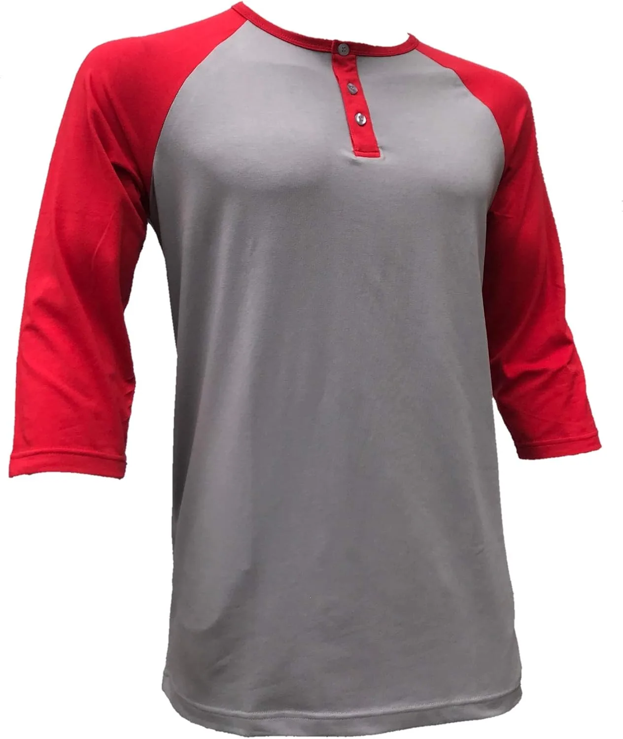 

Мужская бейсбольная футболка-хенли Big and Tall Heavy Weight RHQS Styllion