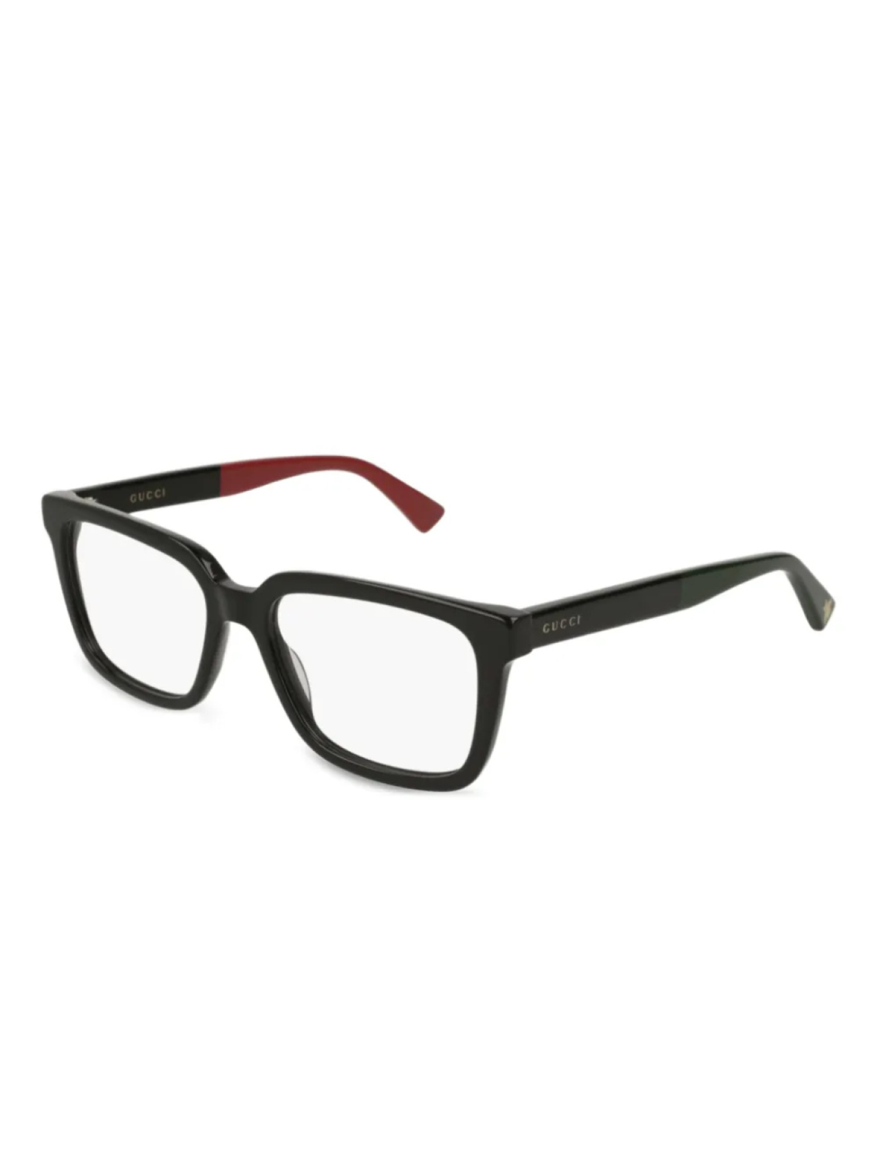 

Очки в квадратной оправе Gucci Eyewear, черный